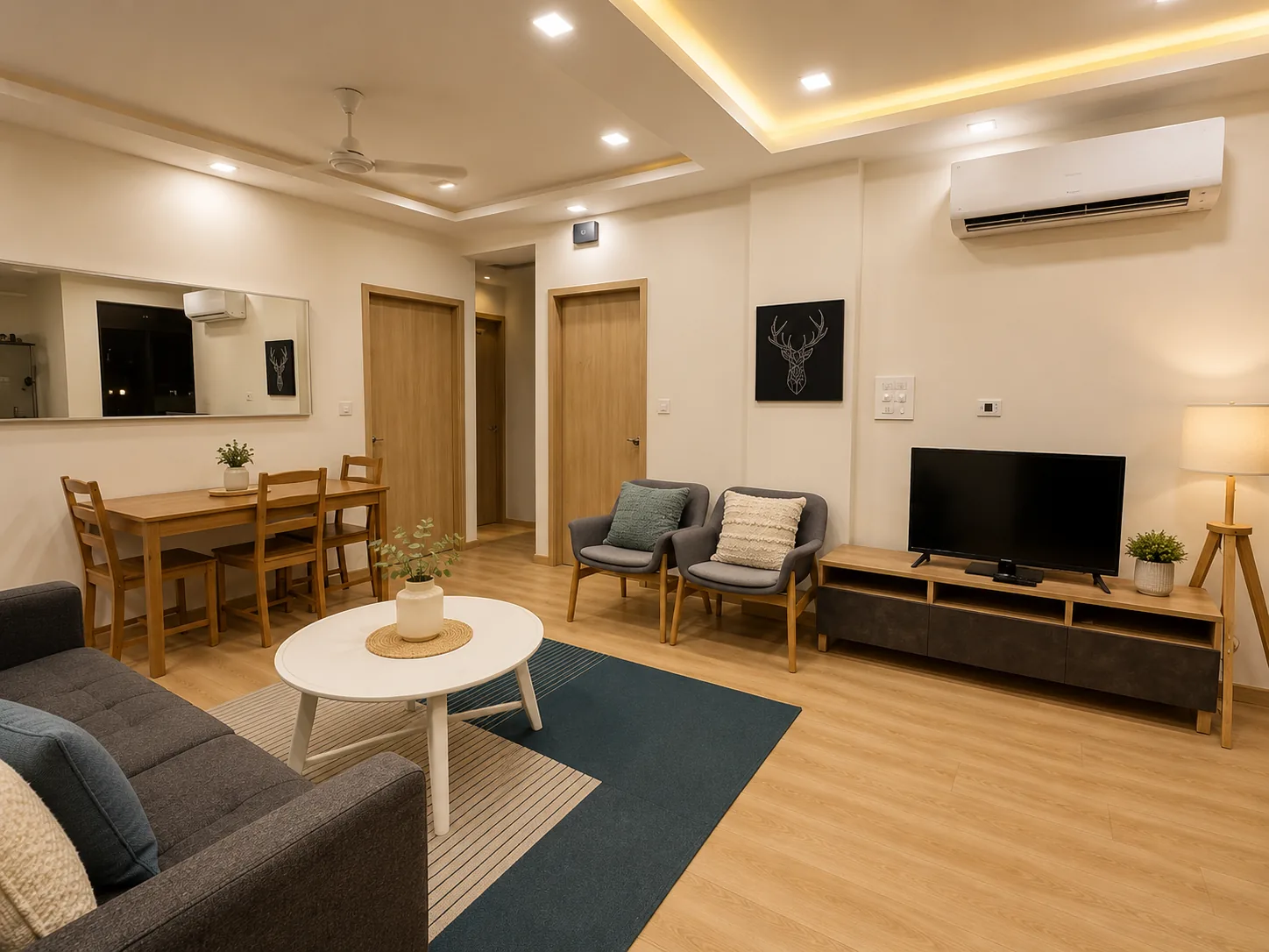 Dining corner beside the lounge